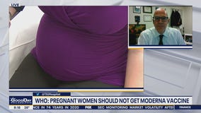 World Health Organization says pregnant women should not get the Moderna vaccine