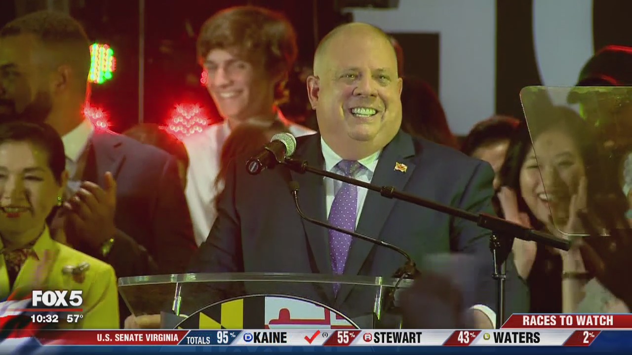 Larry Hogan wins re-election as Maryland governor