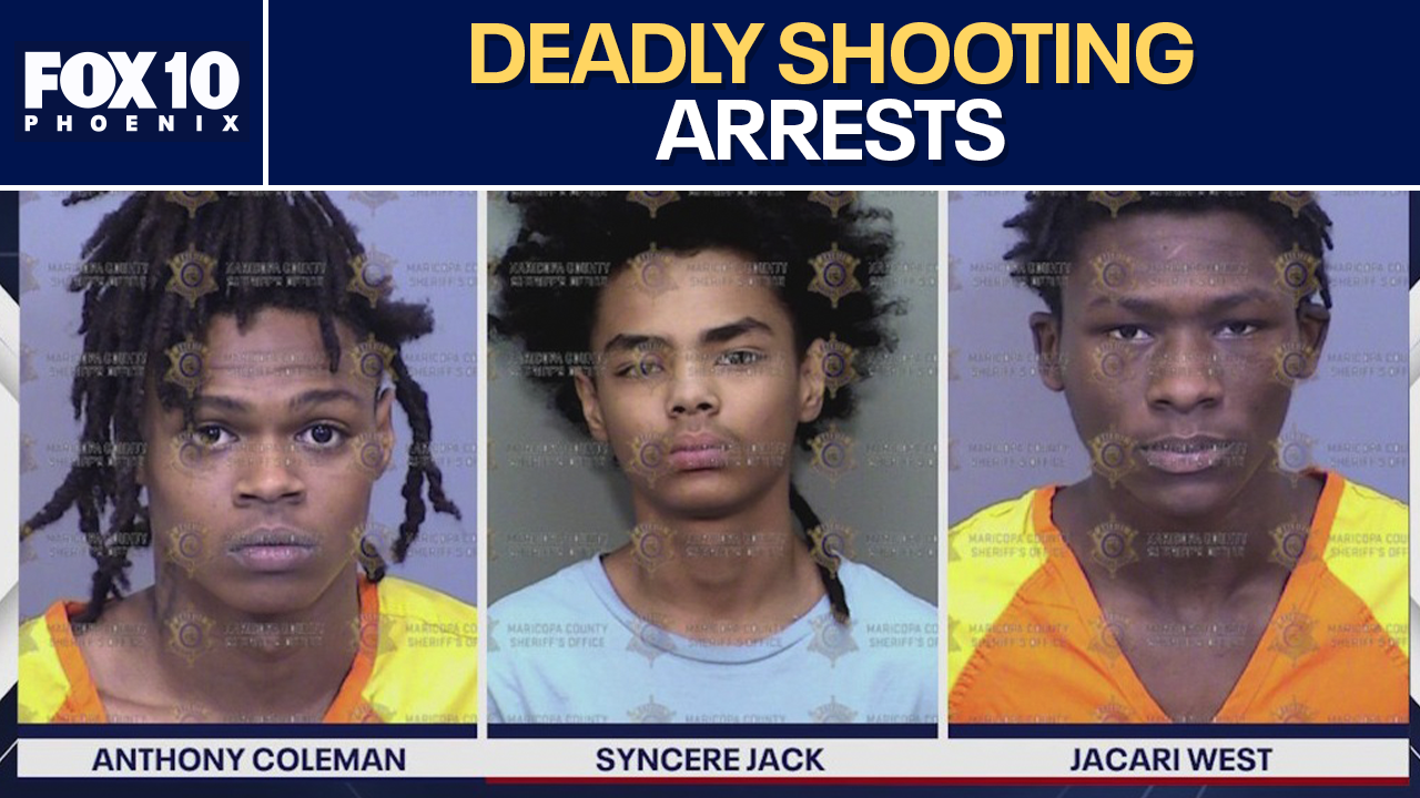 3 teens charged as adults in Phoenix shooting