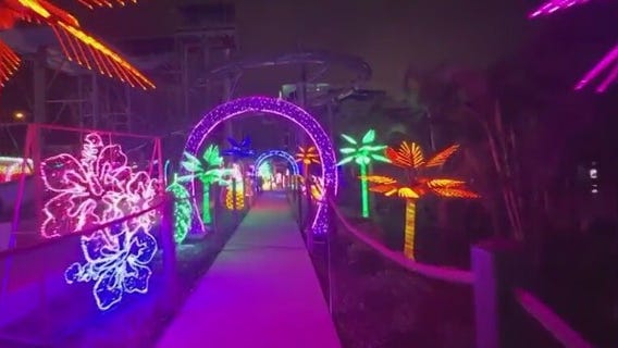 Holiday nights at Island H2O Water Park