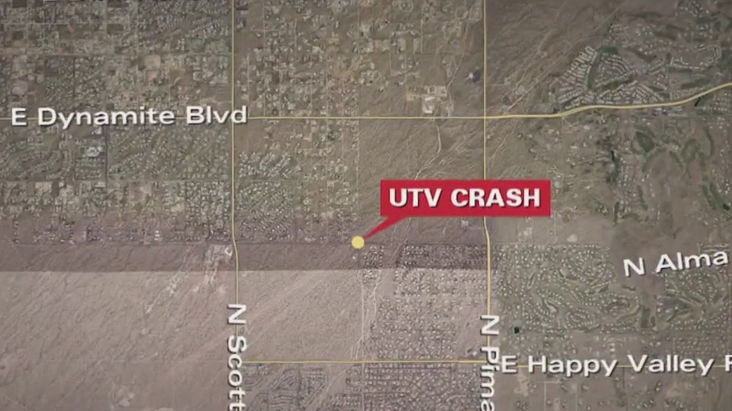 Juvenile killed, another hurt in Scottsdale UTV crash | FOX 10 Phoenix