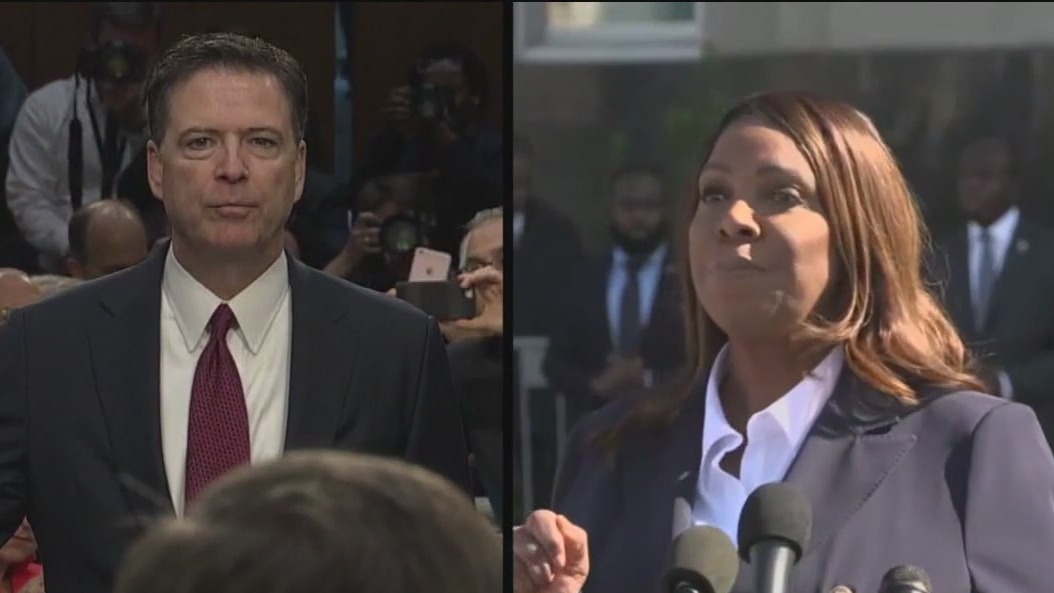 Charges dropped against Comey, James