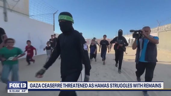 Gaza ceasefire threatened as Hamas struggles with remains