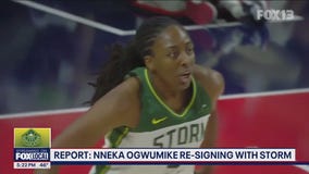 Nneka Ogwumike resigning with Seattle Storm