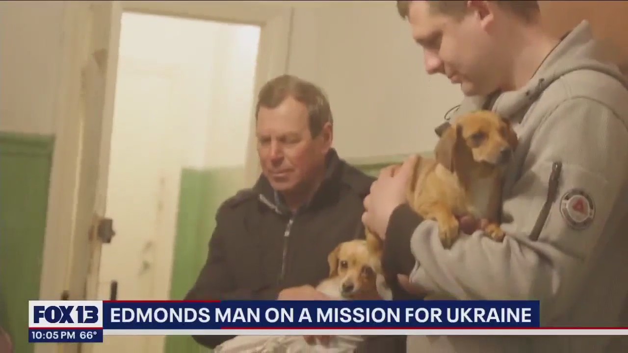 Edmonds man to return to Ukraine to help animals