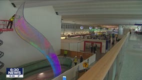 MSP Airport to unveil new 2-story sculpture called Aurora
