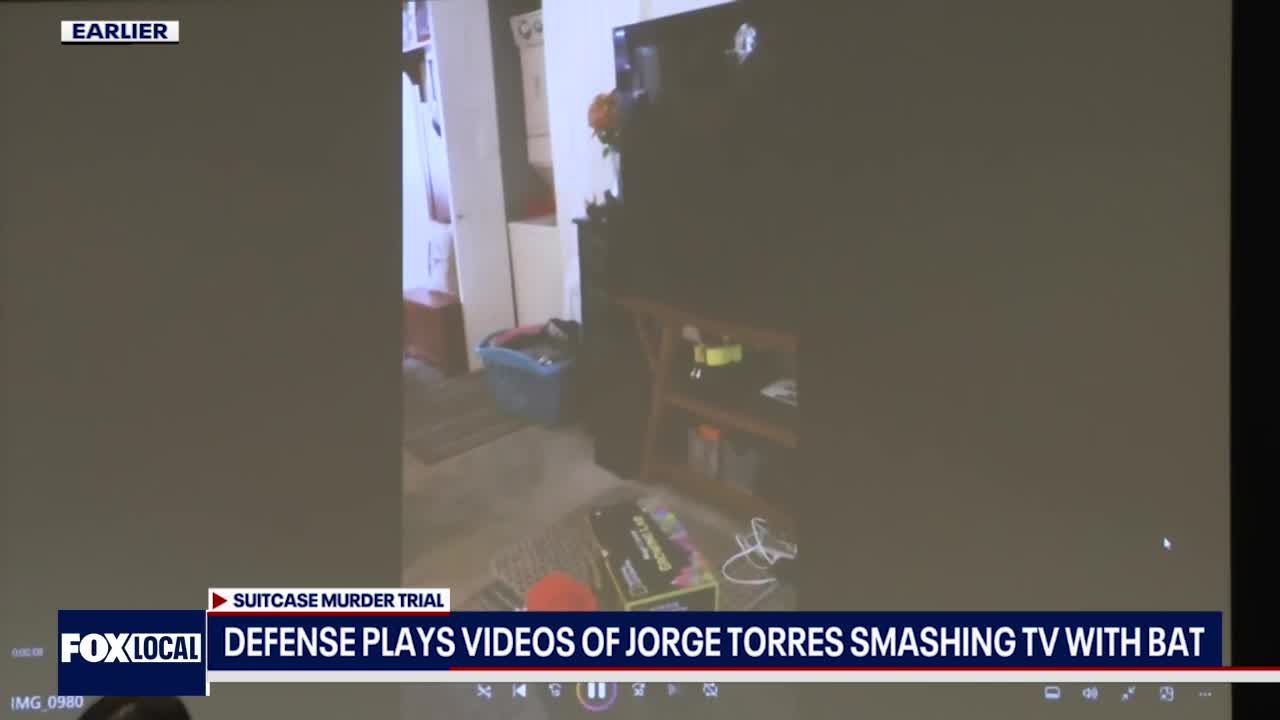 Sarah Boone Trial: Video of Jorge Torres smashing TV