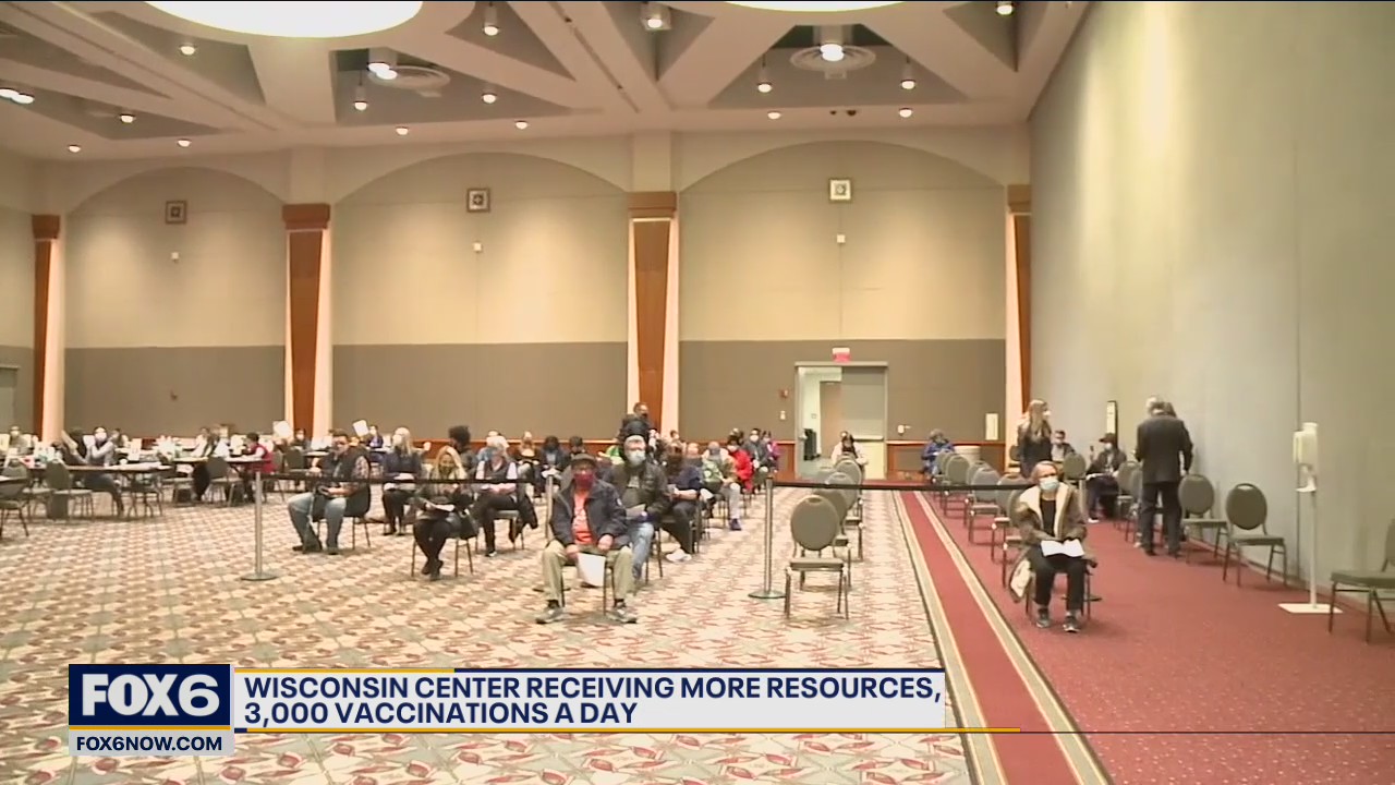 Wisconsin Center serves as federal pilot community vaccination clinic