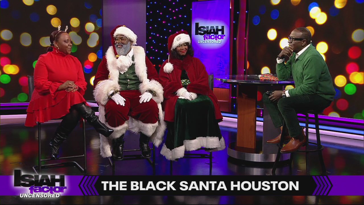 'The Black Santa' experience celebrates holiday season with Santa and Mrs. Claus