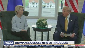 Trump announces new European Union trade deal