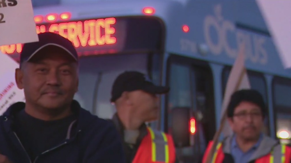 Orange County bus strike on pause to help voters get to the polls