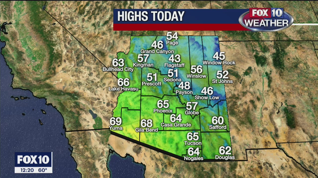 Noon Weather Forecast - 12/11/20