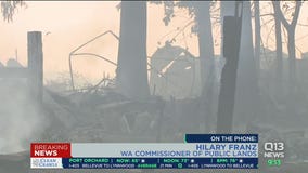 Twelve major fires burning in Washington