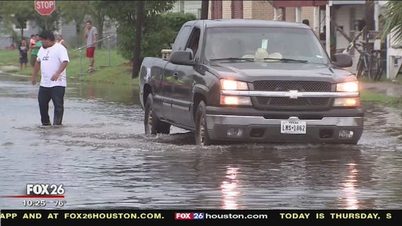 Galveston takes a hit, suffers heavy street flooding