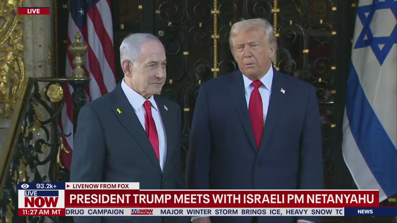 Trump and Netanyahu meet Monday in critical moment for Gaza ceasefire