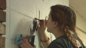 Milwaukee Public Schools service project at Carson Academy