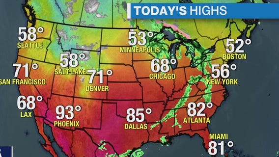 Weather Forecast for Wednesday, April 17