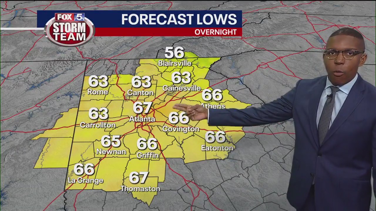 Tuesday evening forecast update | FOX 5 Atlanta