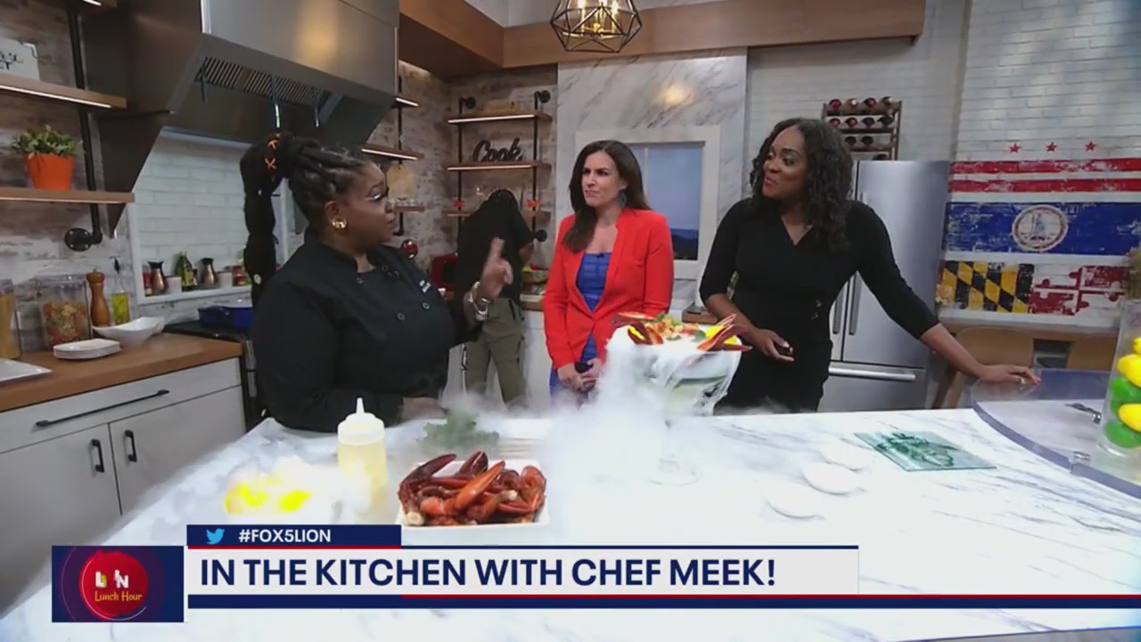 In the kitchen with Chef Meek