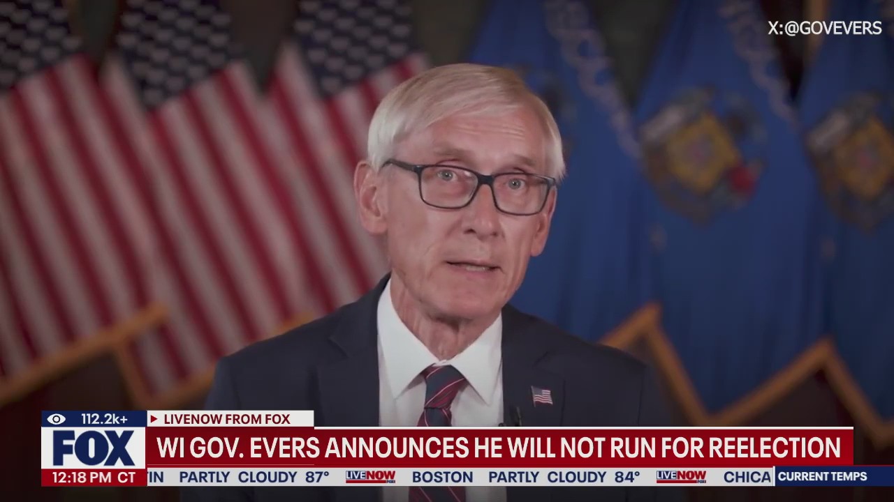 WI Gov. Tony Evers says he won’t seek third term