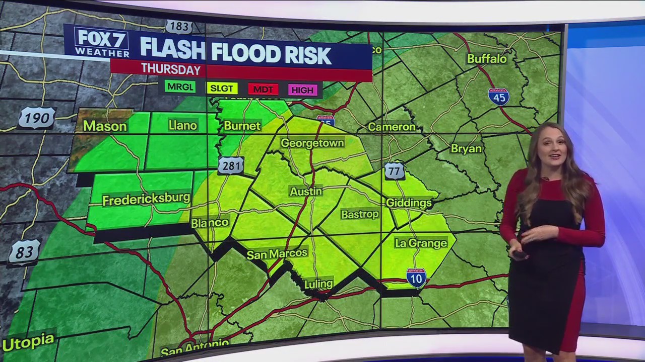 Central Texas weather: More rain on the way