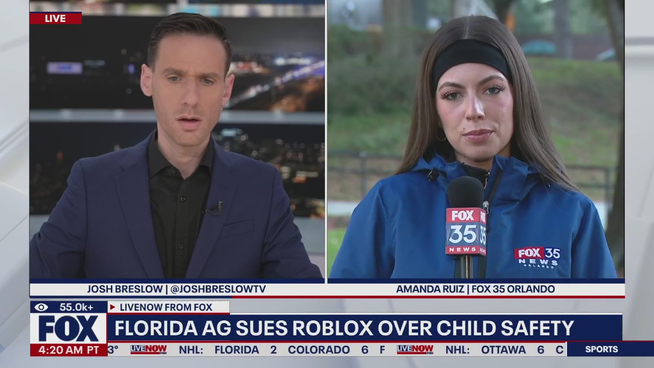 Florida AG sues Roblox over child safety