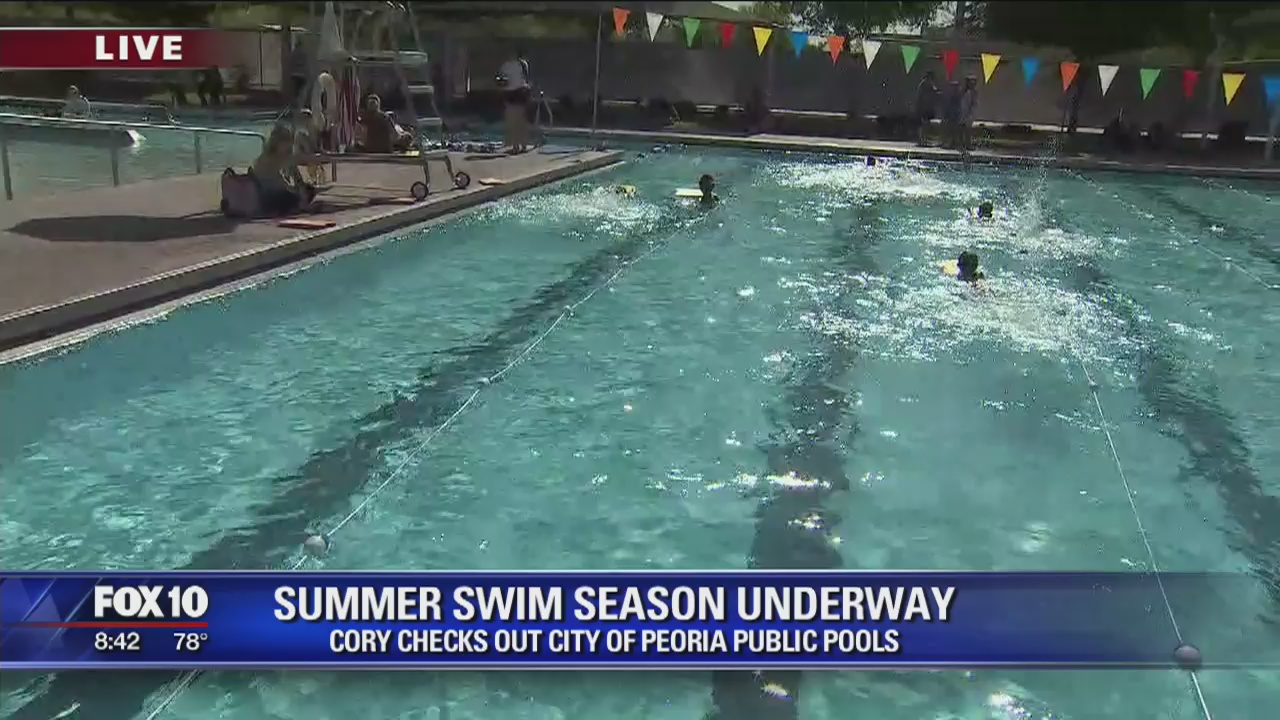 Summer swim season underway in the valley