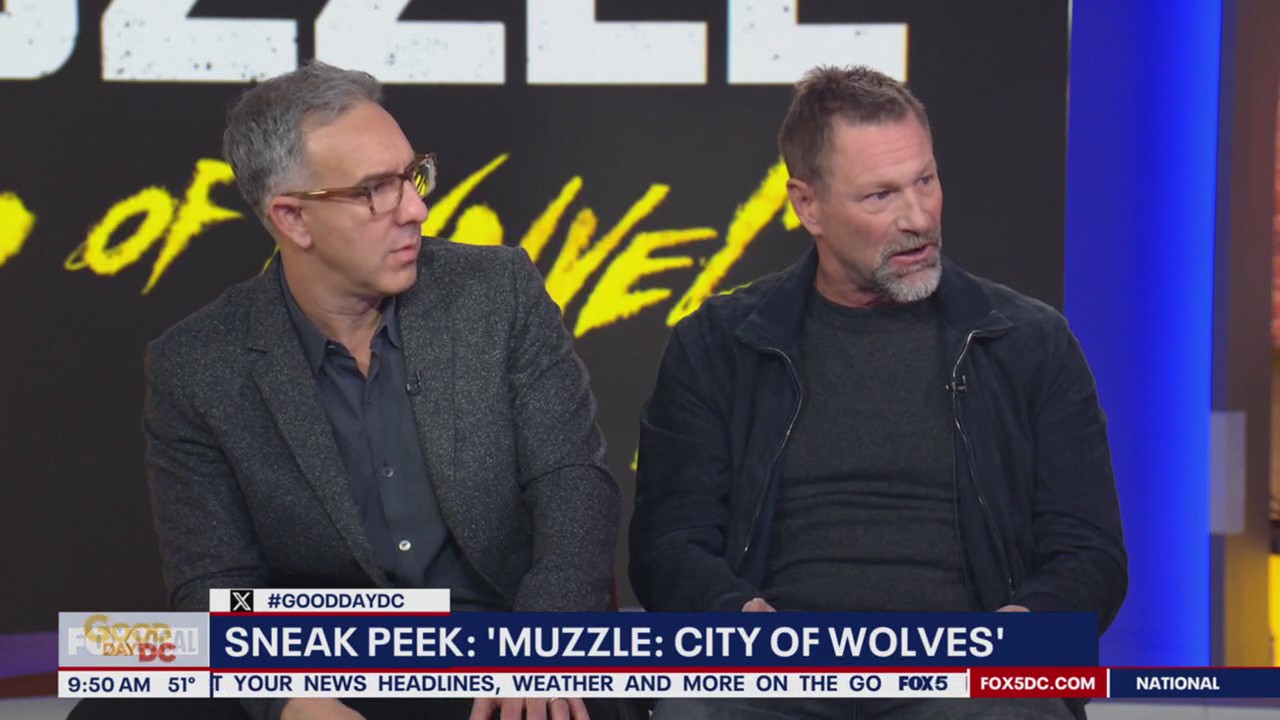 Aaron Eckhart talks new movie 'Muzzle: City of Wolves'