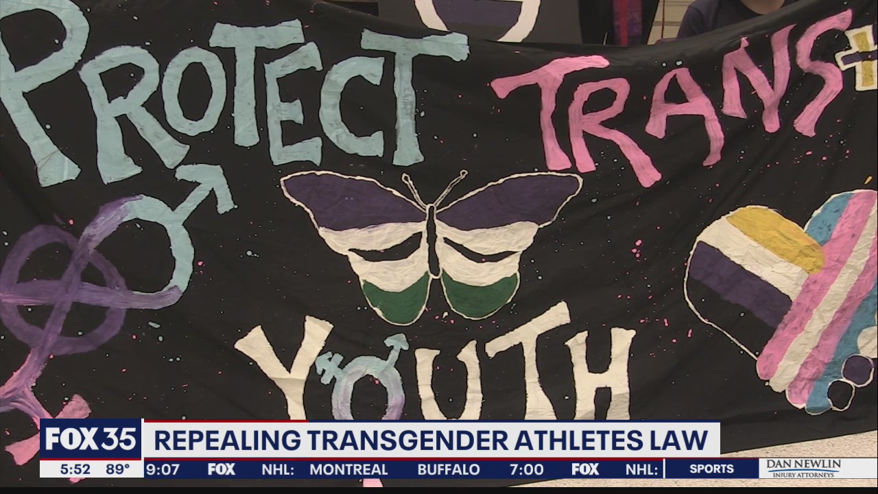 Push to repeal Florida's transgender athletes law