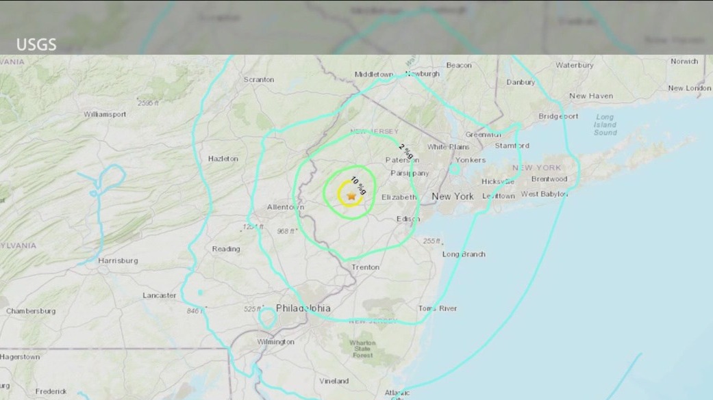 4.8 magnitude earthquake rattles northeast