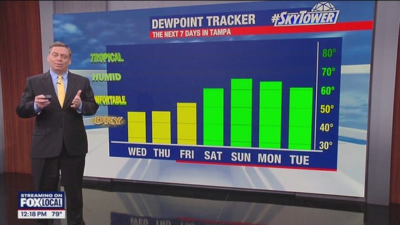 Tampa Weather | Warmer temps continue