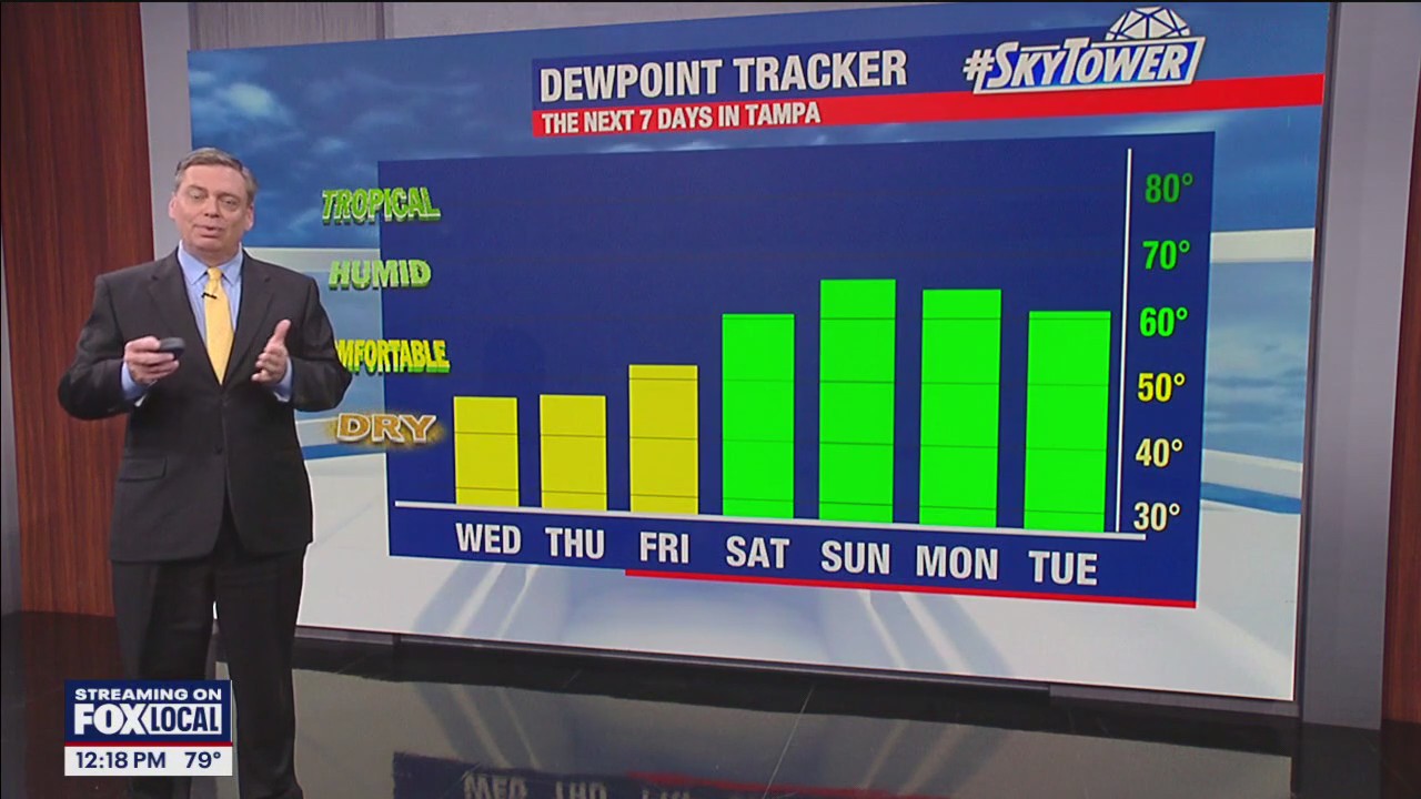 Tampa Weather | Warmer temps continue