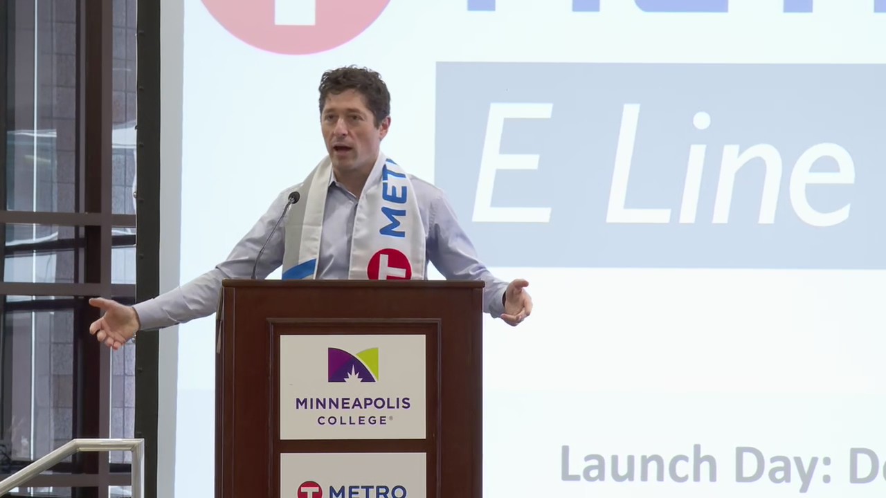 Metro E Line opens, local leaders celebrate [Full]