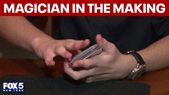 Magician in the making