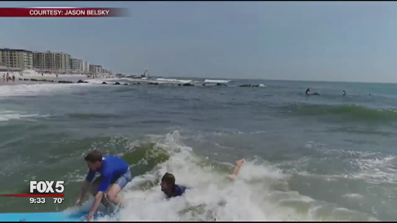 Mike & Baruch Learn to Surf