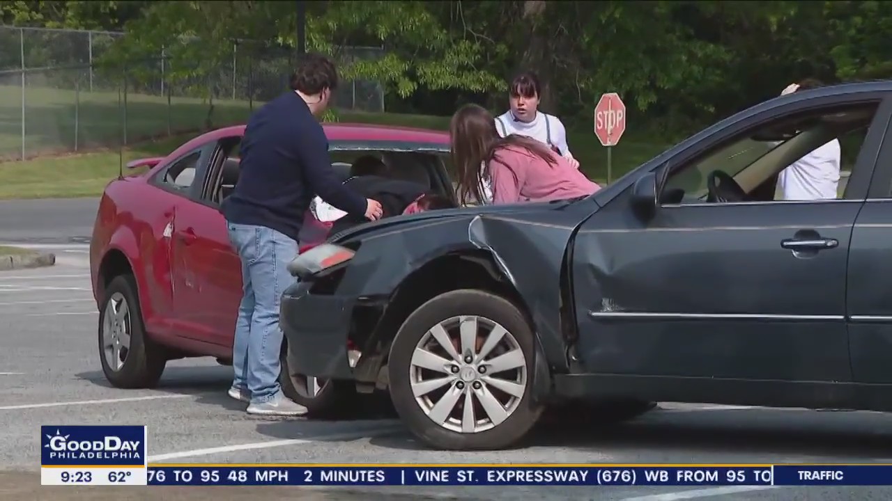 Garnet Valley HS students learn importance of responsible driving with crash demonstration