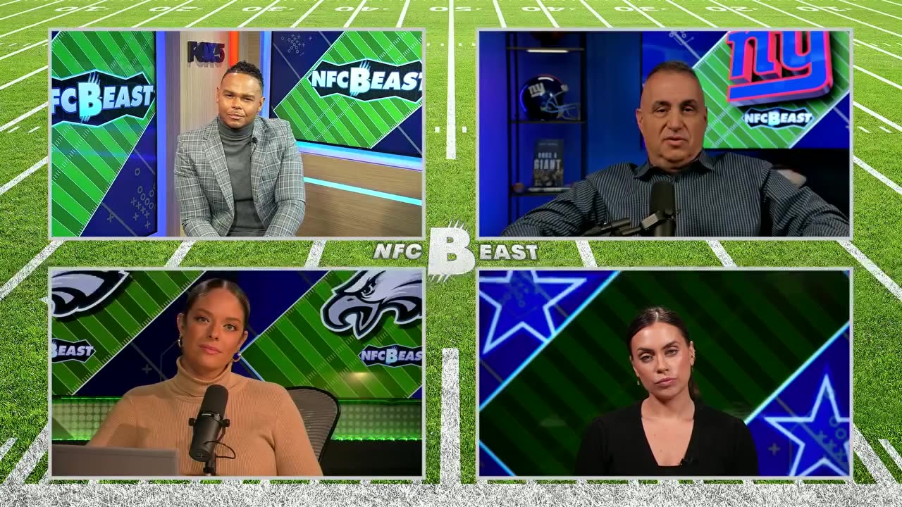 Should Jayden Daniels return? Eagles Superbowl chances & more | NFC B-EAST