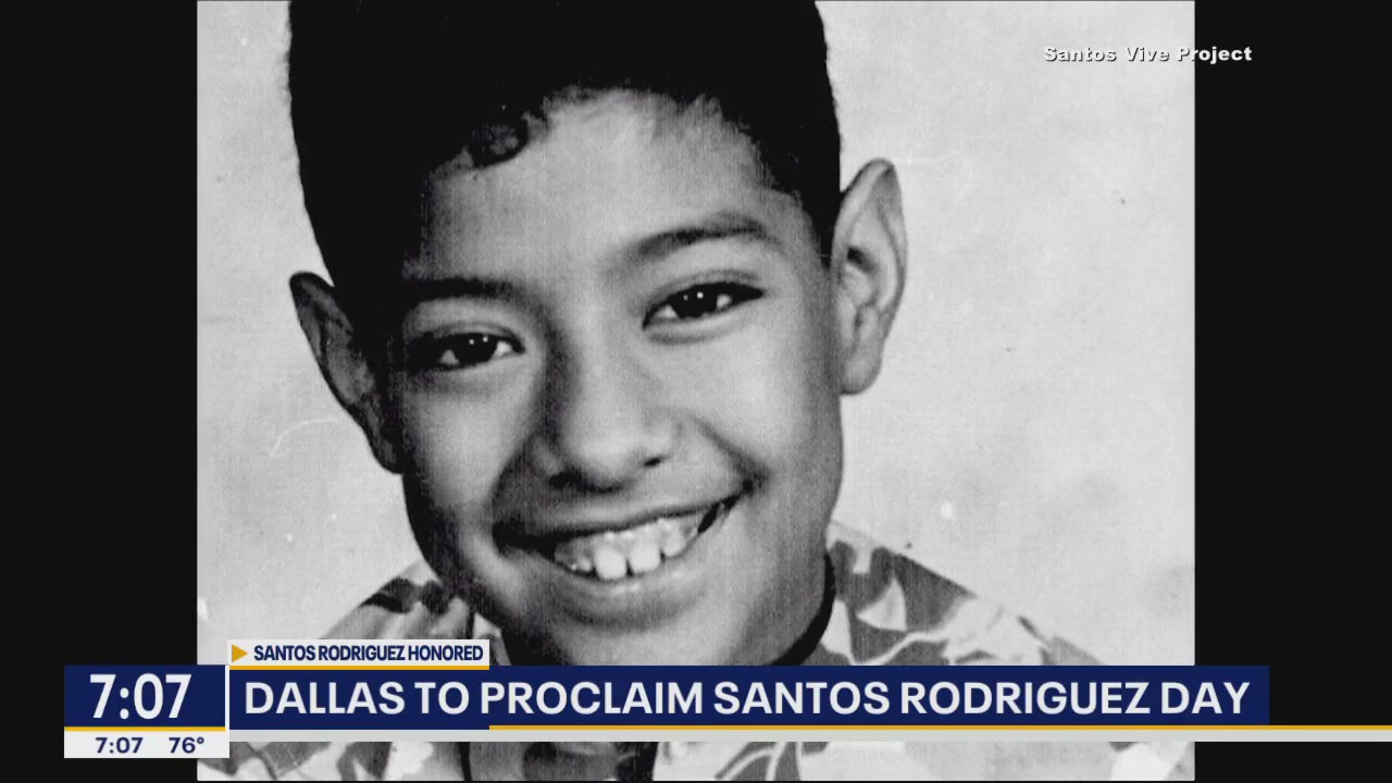 Dallas to proclaim Monday 'Santos Rodriguez Day'