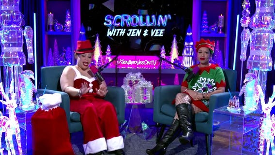 A Scrollin' Christmas Special | Scrollin' With Jen & Vee