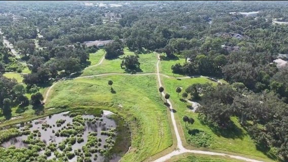 Bird's eye view of Bobby Jones Golf Club in Sarasota