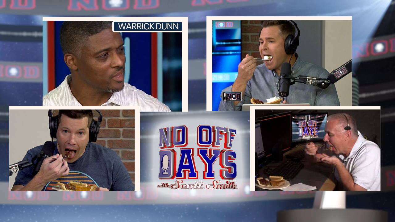 Pie, football, & the Buc who keeps on giving: Warrick Dunn