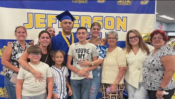 Cancer diagnosis sidelines local teen, but doesn't dampen his spirit