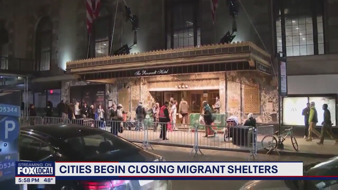 US cities begin closing migrant shelters