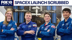 SpaceX launch to the ISS scrubbed