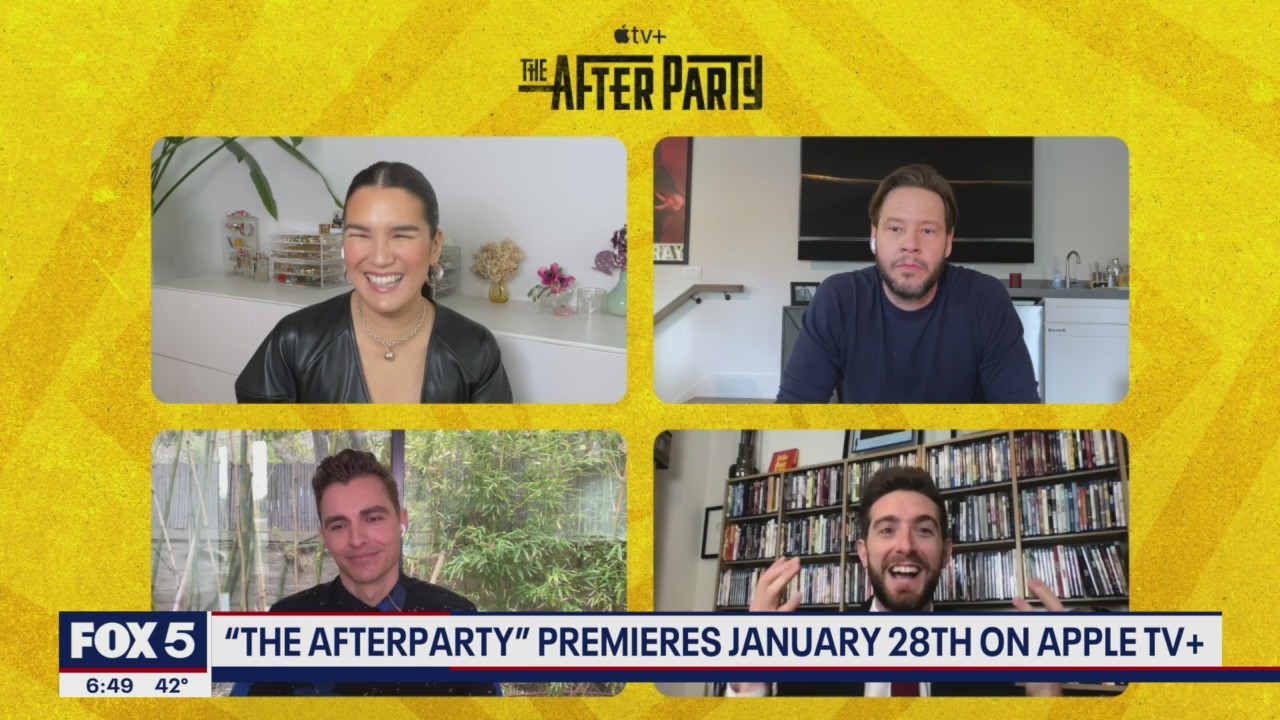 Stars of "The Afterparty" talk new Apple TV+ series