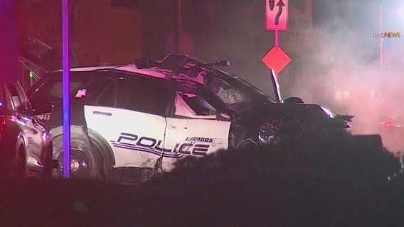 Pursuit crash in Alhambra leaves officer dead