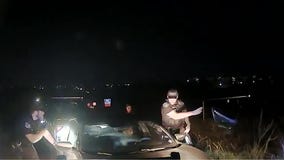 White Settlement police stop sleeping driver | RAW