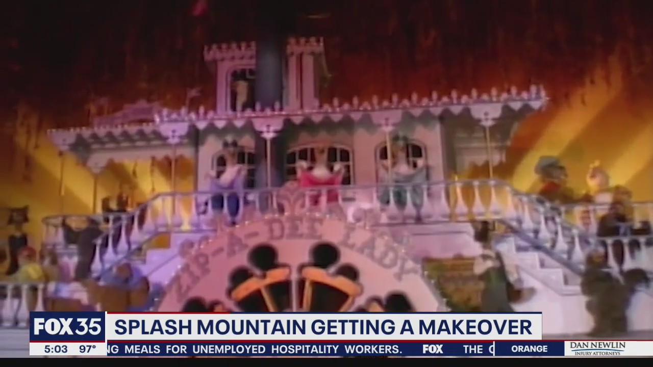 Splash Mountain getting a makeover