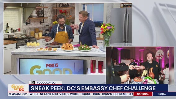 Sneak peek at the 2025 DC Embassy Cheff Challenge with Chef Sanjay Mandhaiya