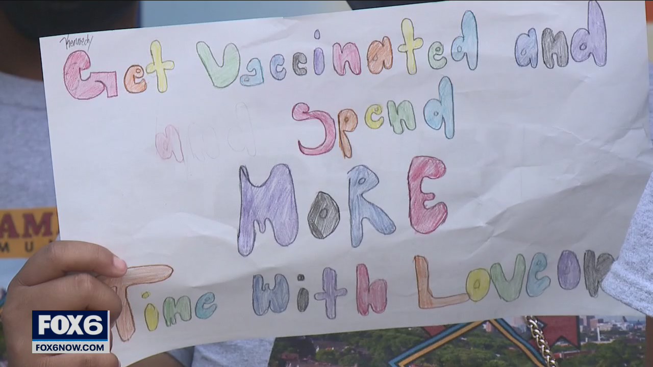 Milwaukee youth launch COVID vaccine campaign